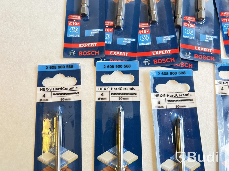 Parti med borr Hex Hardceramic, 4X90 mm