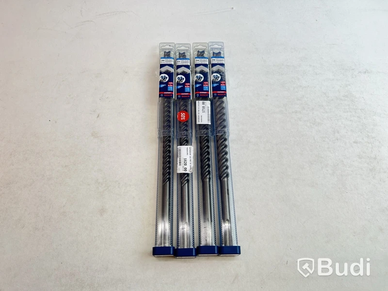 4 st. Hammarborr Bosch expert, SDS MAX 8X, 24X520MM, olika diameter