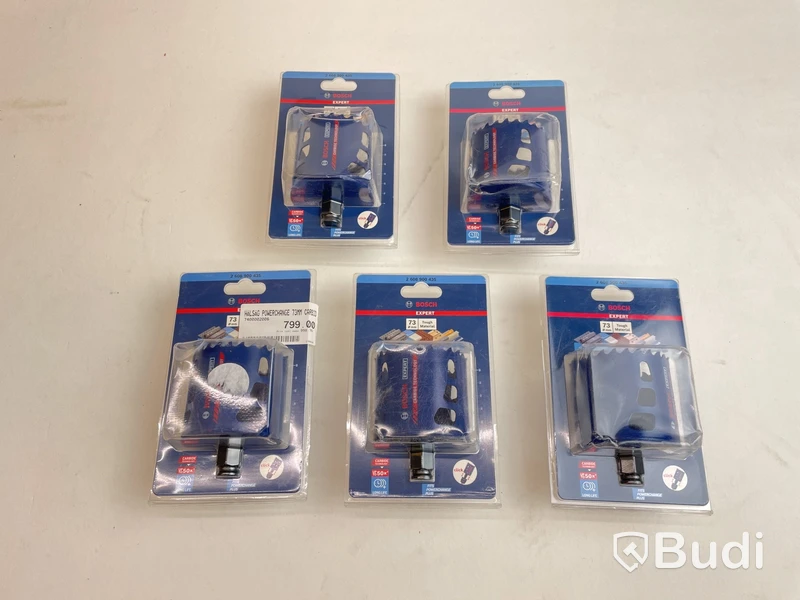 5 st. Hålsåg Bosch, 73 mm