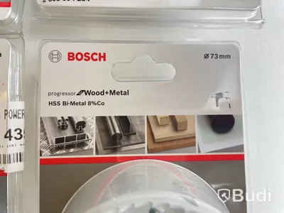4 st. Hålsåg Bosch, olika modeller