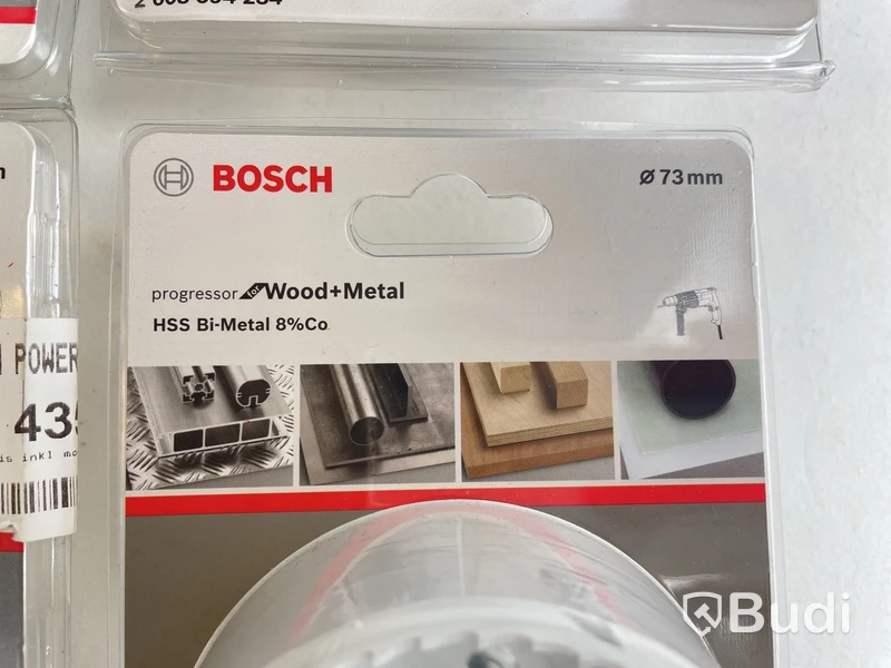 4 st. Hålsåg Bosch, olika modeller