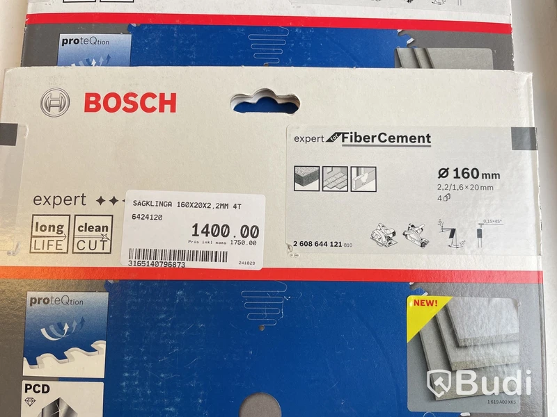 5 st. Sågklingor Bosch, olika modeller