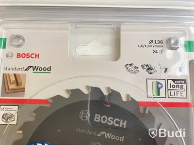 4 st. Cirkelsågklinga Bosch, olika modeller