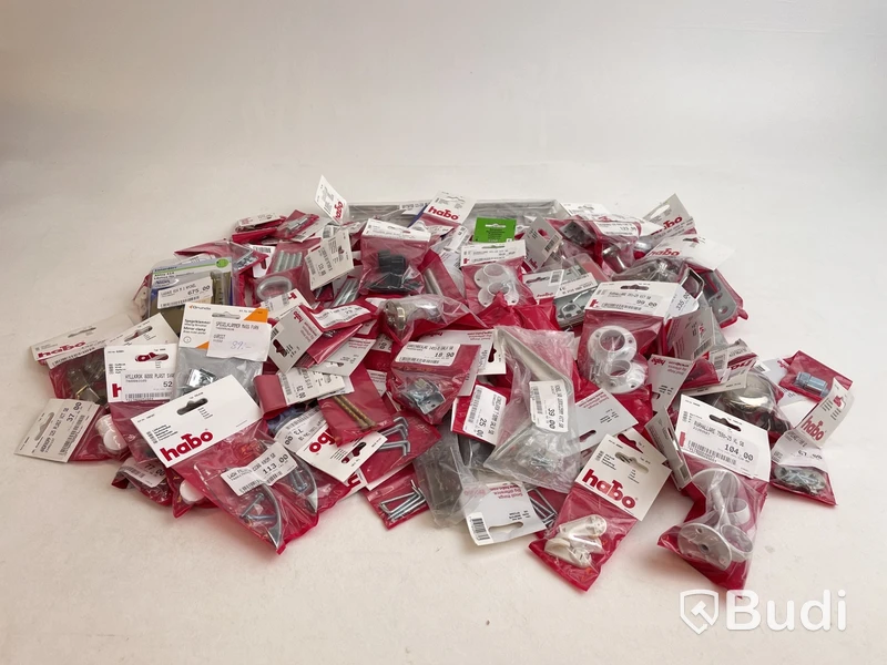 Parti med diverse produkter, olika märken men främst från Habo