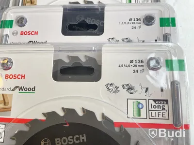 Parti med sågklingor Bosch, olika modeller