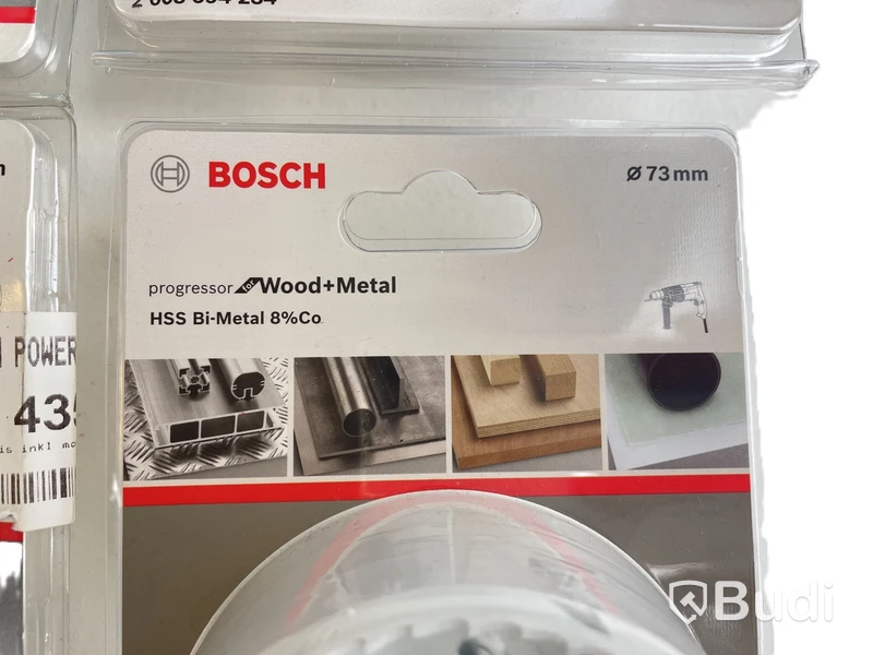 4 st. Hålsåg Bosch, olika modeller