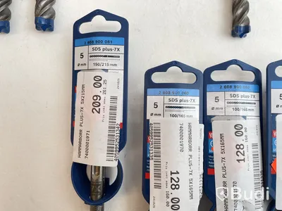 Parti med Hammarborr, Bosch, olika sorter