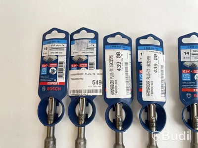 Parti med Hammarborr, Bosch, olika sorter