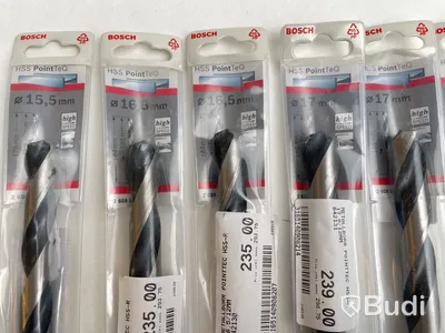 Parti med metallborr Bosch, HSS-R, olika storlekar