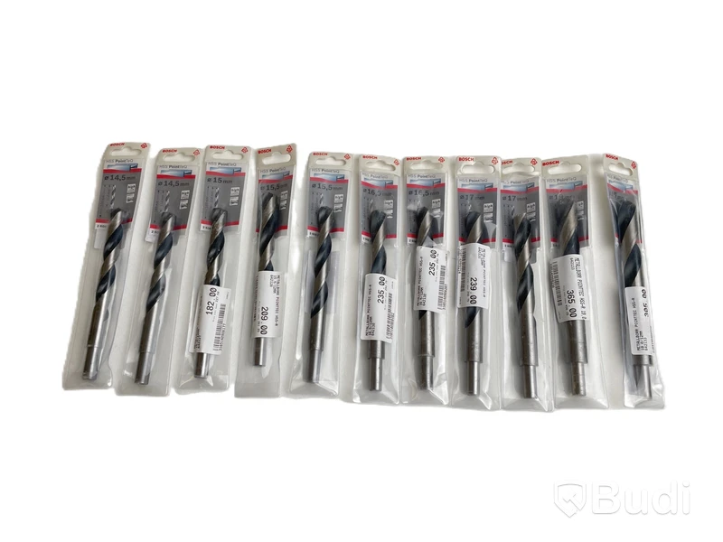 Parti med metallborr Bosch, HSS-R, olika storlekar