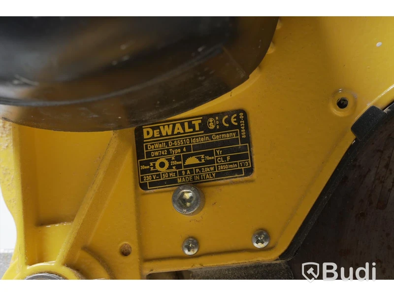 Klyvsåg - Dewalt DW 742