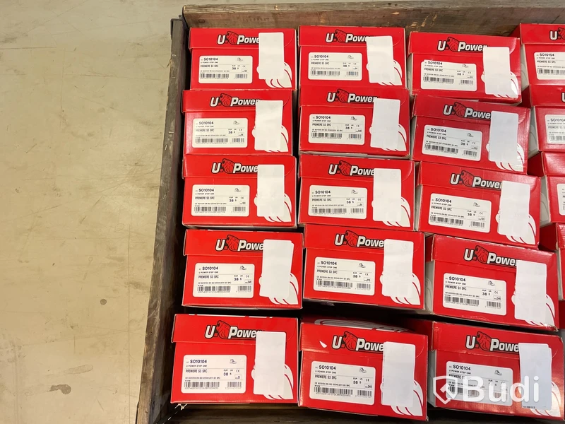 Parti med skyddsskor, 20 par, U-power, SO10104, stl. 38