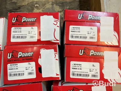 Parti med Skydds- och arbetsskor, U-power, 12 par, stl. 39