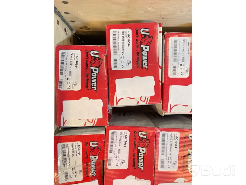 Parti med skyddsskor, U-power, olika modeller, 24 par, stl. 40