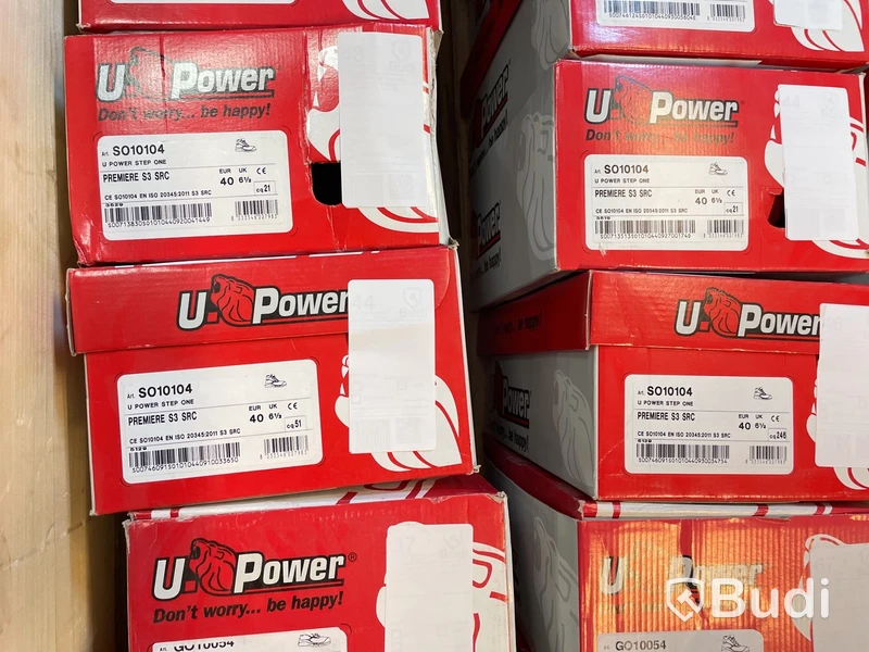 Parti med skyddsskor, U-power, olika modeller, 24 par, stl. 40