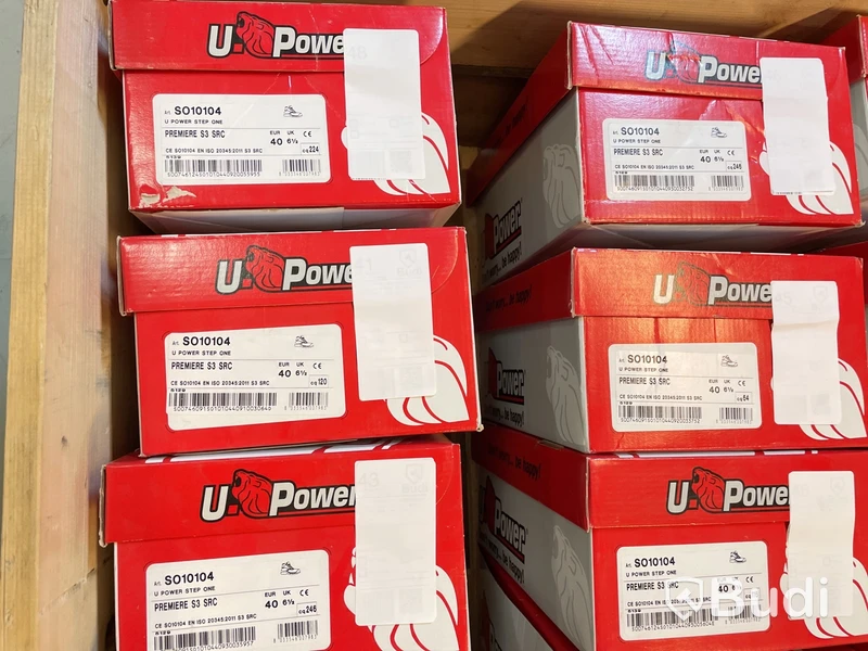 Parti med skyddsskor, U-power, olika modeller, 24 par, stl. 40