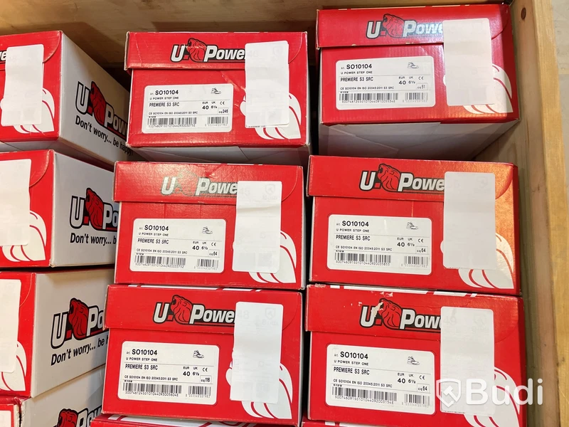 Parti med skyddsskor, U-power, olika modeller, 24 par, stl. 40