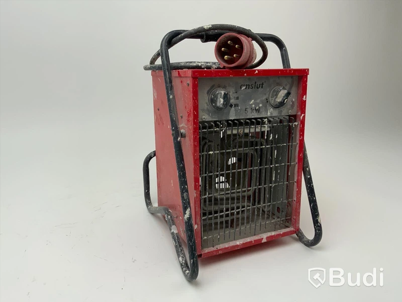 Byggfläkt 5 kw, anslut