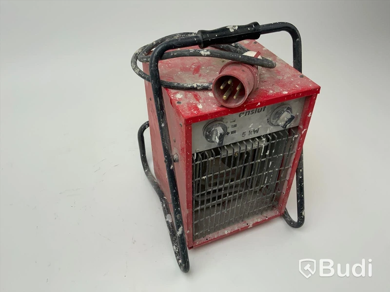 Byggfläkt 5 kw, anslut
