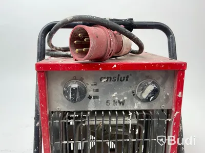 Byggfläkt 5 kw, anslut