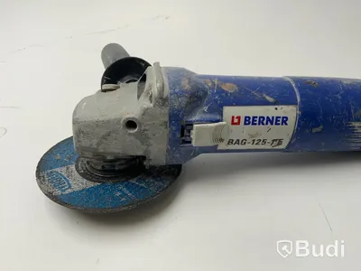 Vinkelslip, BERNER bag-125-1e