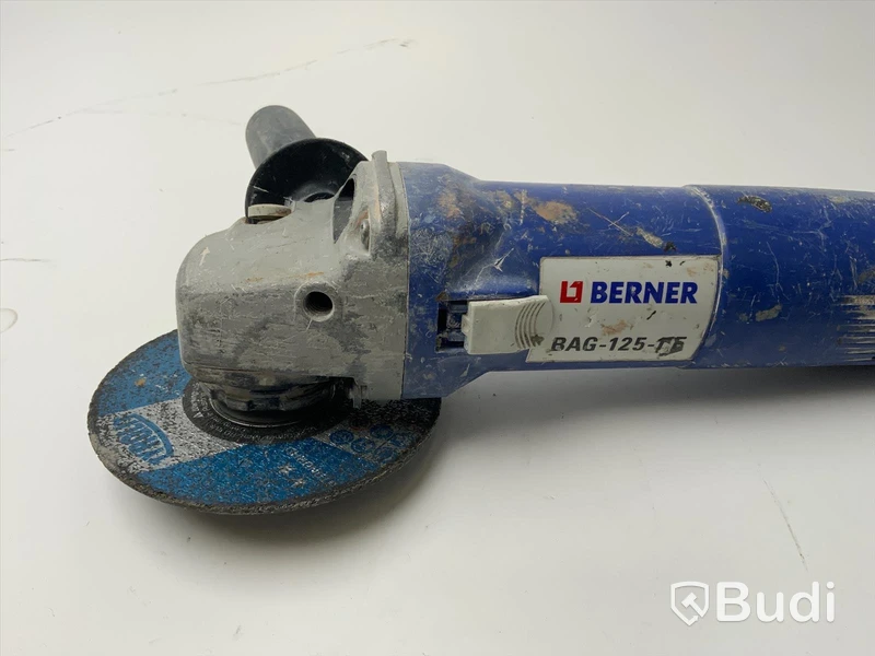 Vinkelslip, BERNER bag-125-1e