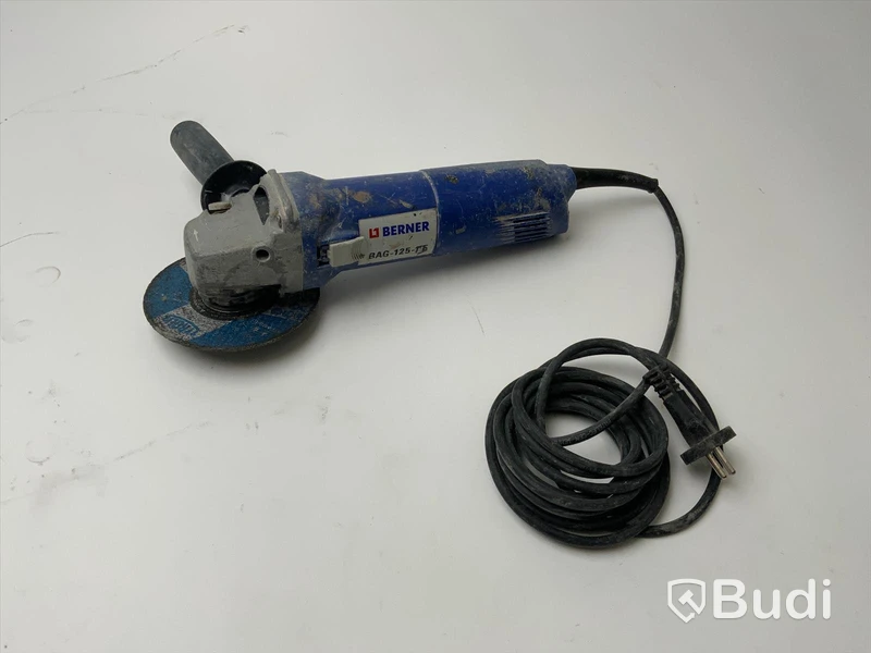 Vinkelslip, BERNER bag-125-1e
