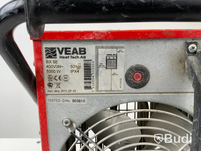 Värmefläkt 5000w