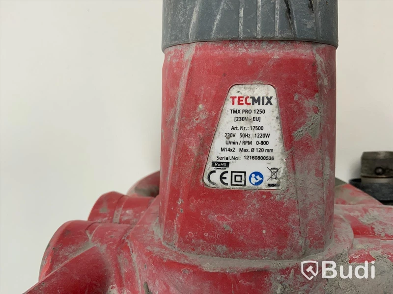 Omrörare, TECMIX TMX PRO 1250