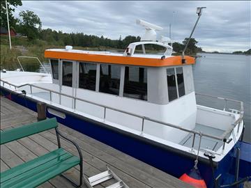 Finsk aluminiumbåt -98 med volvo penta motor