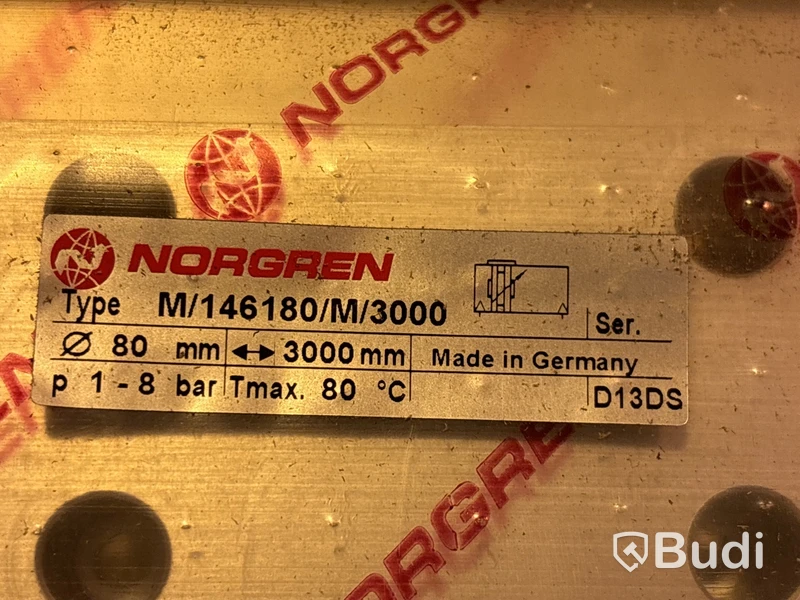 Pneumatisk cylinder Norgren M/146180/M/3000