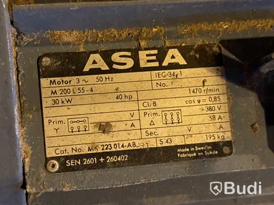 2 st elmotorer Asea 30 kW