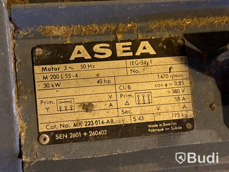 2 st elmotorer Asea 30 kW