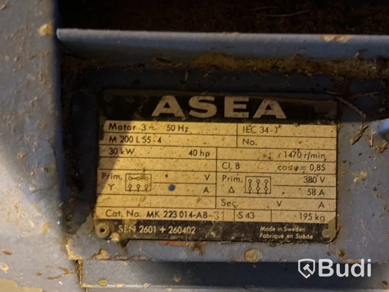 2 st elmotorer Asea & ABB