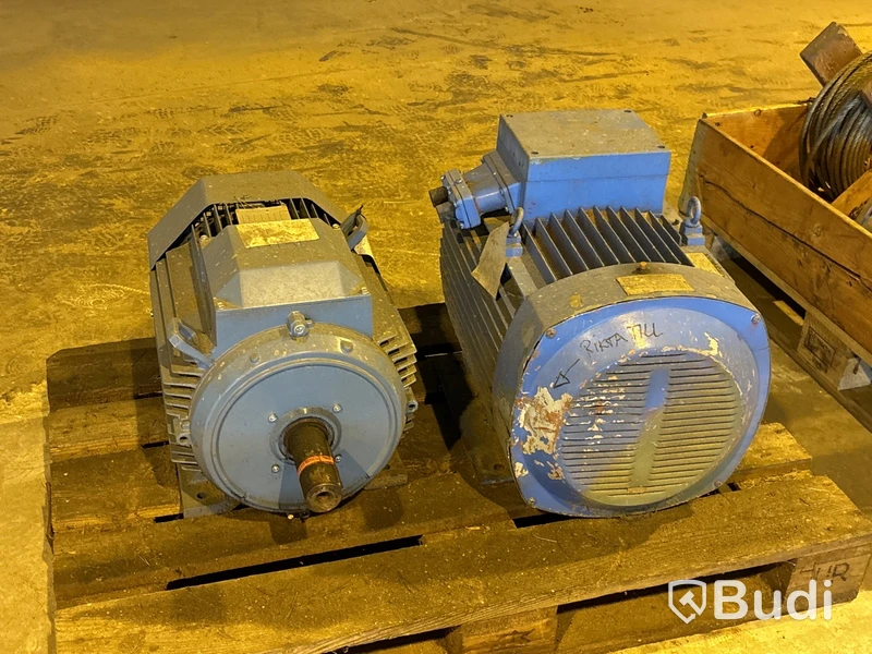 2 st elmotorer Asea & ABB