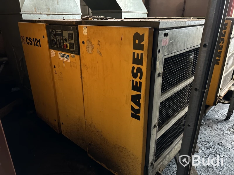 2 st kompressorer & lufttork Kaeser CS121