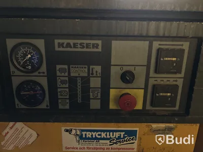 2 st kompressorer & lufttork Kaeser CS121