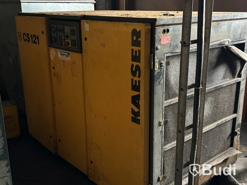 2 st kompressorer & lufttork Kaeser CS121