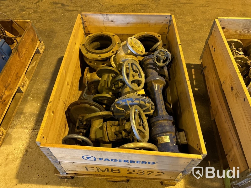 1 pall med blandade ventiler - ca 10 st