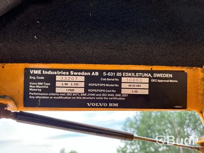 Hjullastare Volvo L90 | 26230h | 1989
