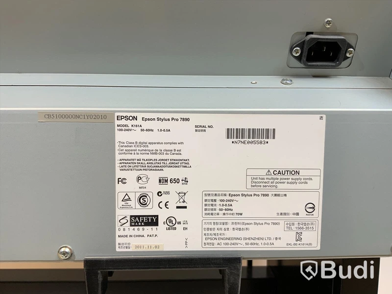 Epson stylus PRO 7890 Storformatsskrivare