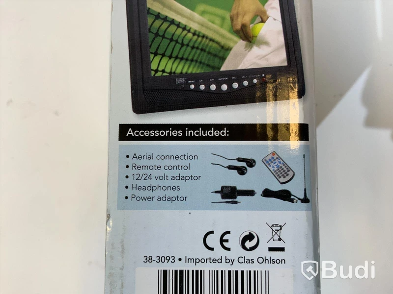 3x Portabel 7” LCD TV