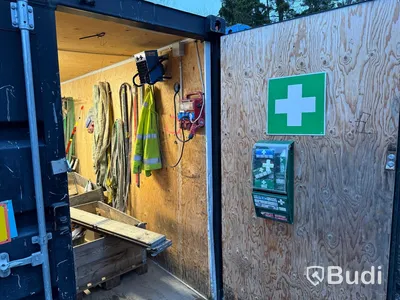Container, 20 fot inklusive innehåll
