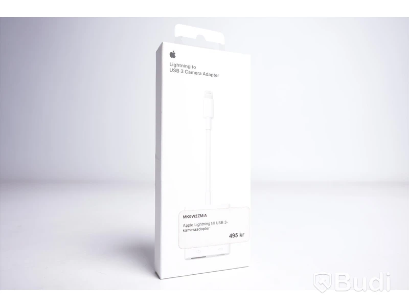 Adapter - Apple Lightning to USB-3 Camera Adapter. Ny, Obruten förpackning.