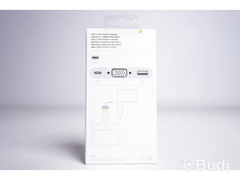 Adapter - Apple USB-C to VGA Multiport Adapter. Ny, Obruten förpackning.