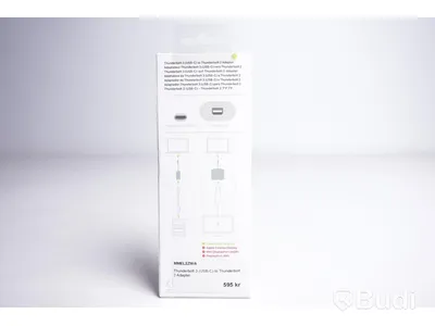 Adapter - Apple Thunderbolt 3 (USB-C) to Thunderbolt 2. Ny, Obruten förpackning.
