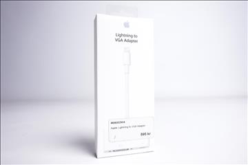 Adapter - Apple Lightning to VGA. Ny, Obruten förpackning.