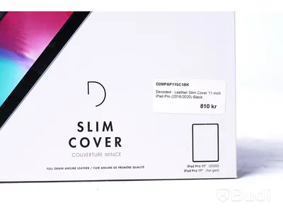 Fodral till iPad 2st - Slim Cover Black Decoded. Ny, Obruten förpackning.
