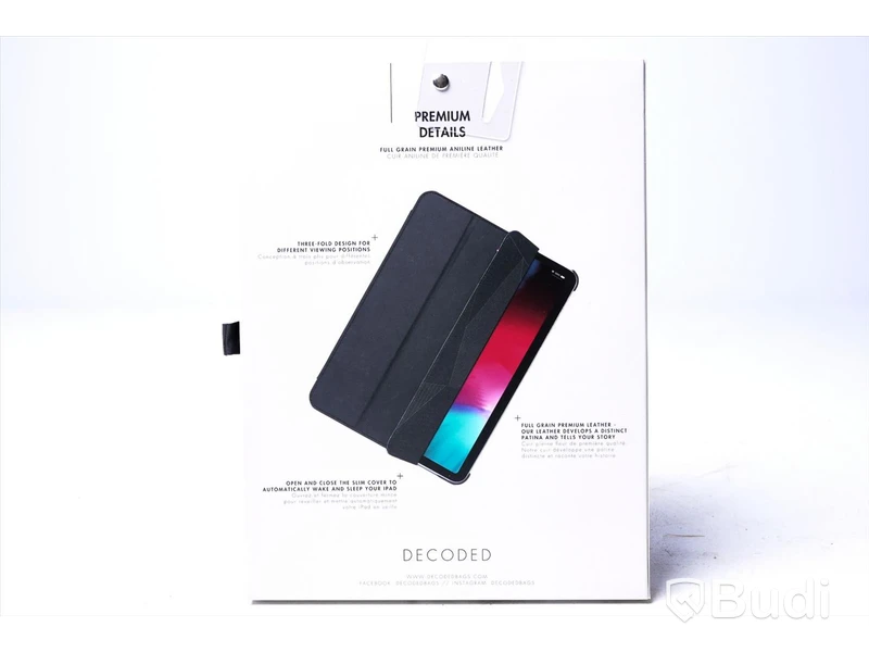 Fodral till iPad 2st - Slim Cover Black Decoded. Ny, Obruten förpackning.