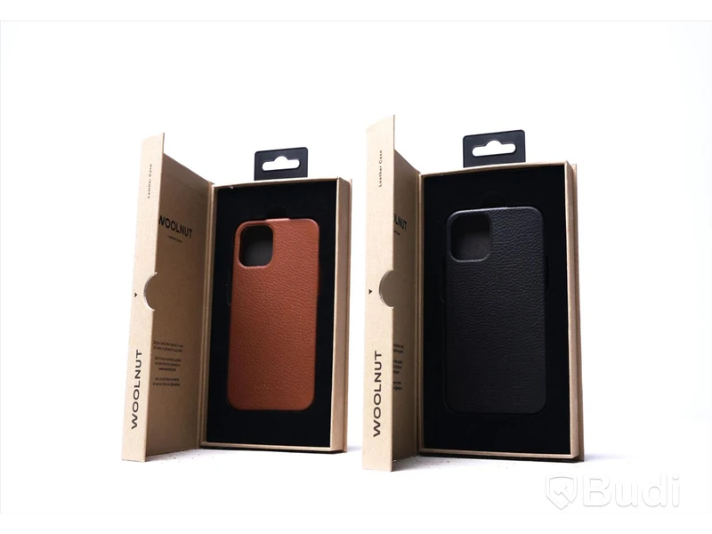 Skydd till iPhone 4st - Woolnut Leather Case for iPhone 12 mini. Ny, Obruten förpackning.